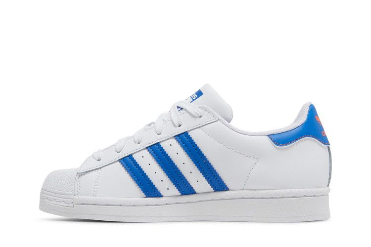 Кроссовки Adidas Superstar J 'White Orange'