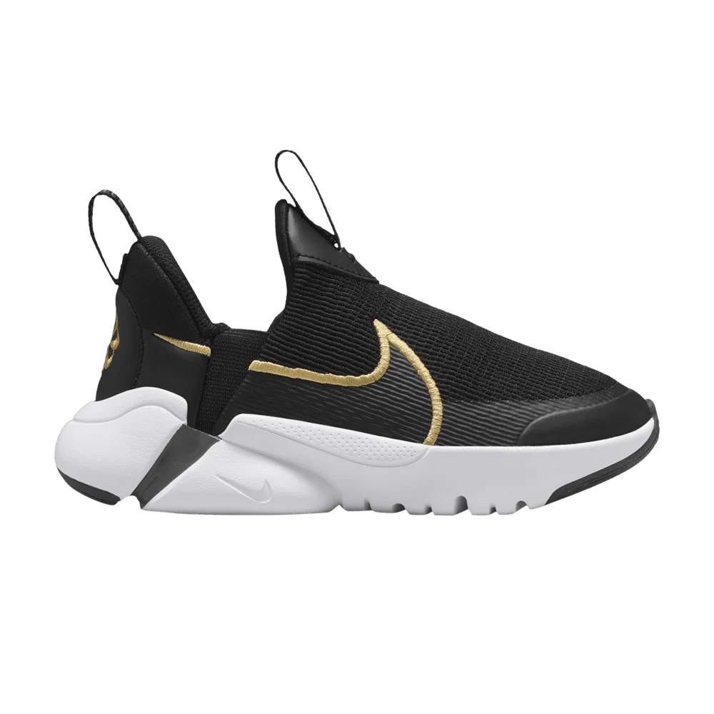 Krossovki-Nike-Flex-Plus-2-PS-Black-Metallic-Gold