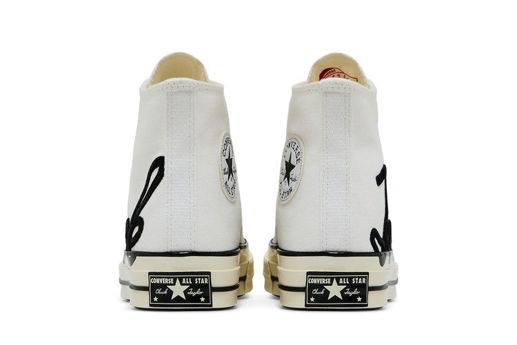 Кроссовки Converse Chuck 70 High 'Scripted Signature Print - White Egret'