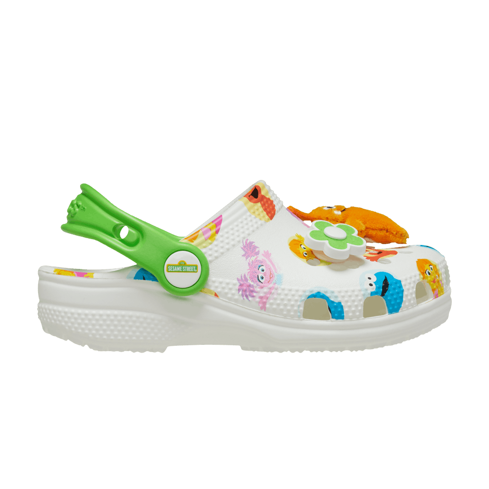 Кроссовки Crocs Sesame Street x Classic Clog Toddler 'Be Seen'