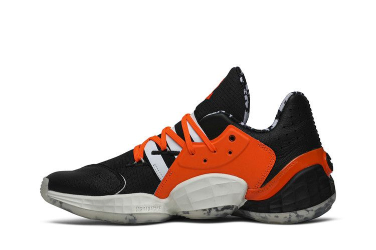 Кроссовки Daniel Patrick x adidas Harden Vol. 4 'Solar Orange'