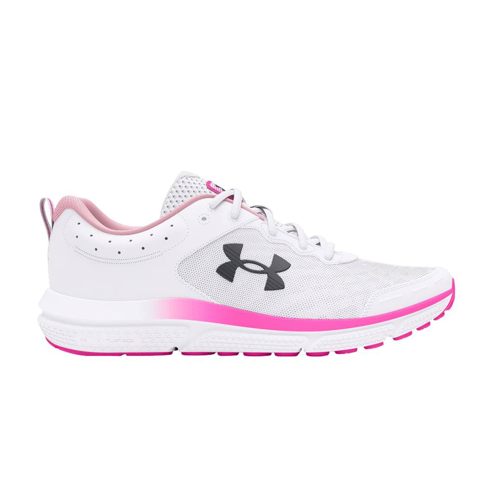 Кроссовки Under Armour Wmns Charged Assert 10 Wide 'White Rebel Pink'
