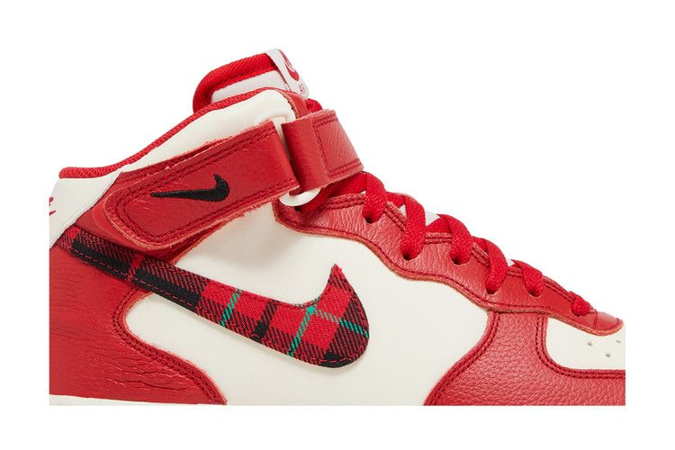 Кроссовки Nike Air Force 1 Mid '07 LX 'Red Plaid'