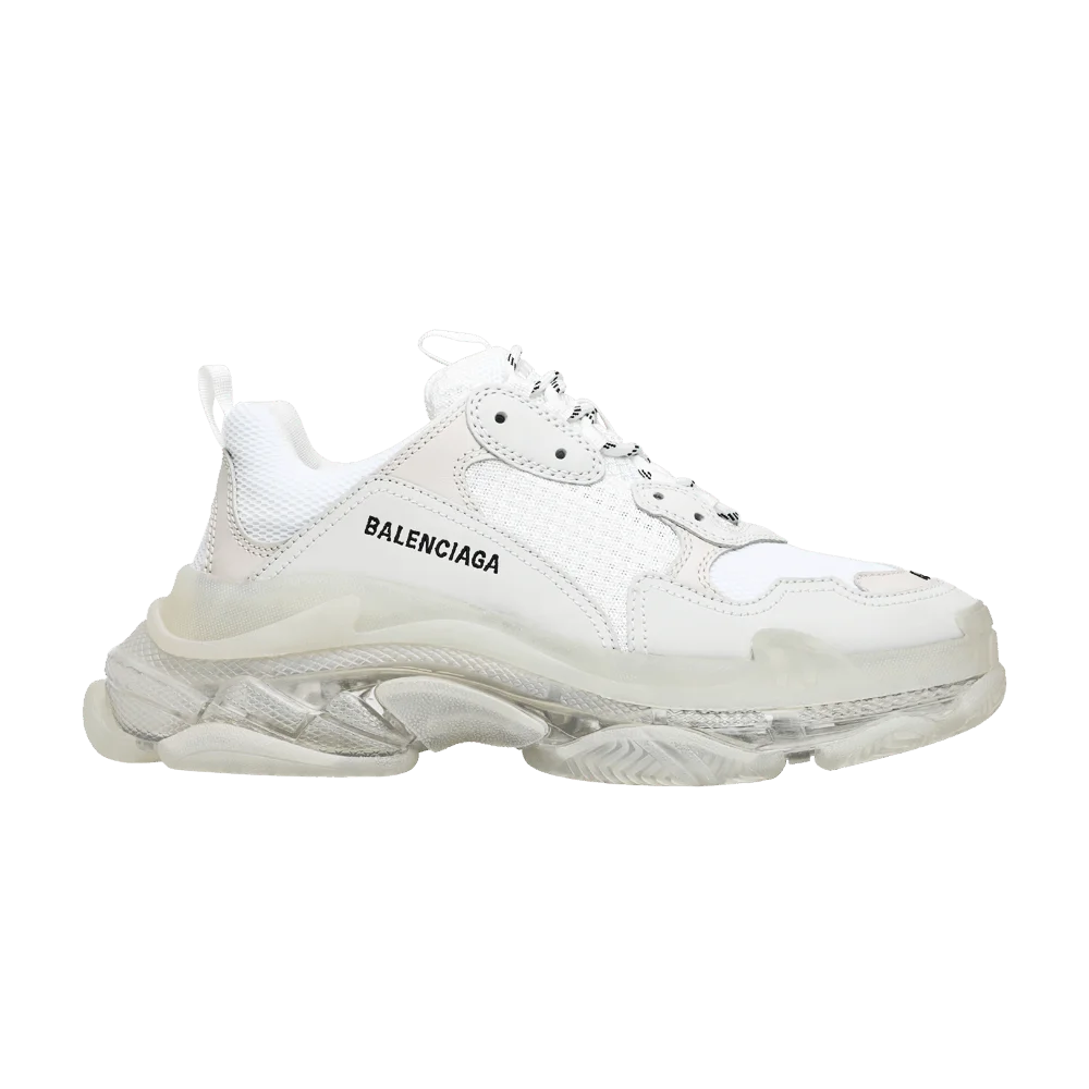 Кроссовки Balenciaga Wmns Triple S 'White Clear Sole'