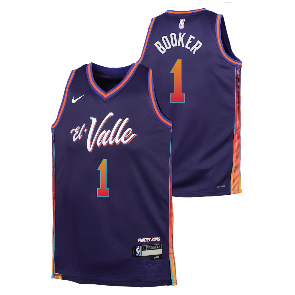 2023-24-Phoenix-Suns-Devin-Booker-1-Youth-Swingman-City-Edition-Purple-Jersey-1