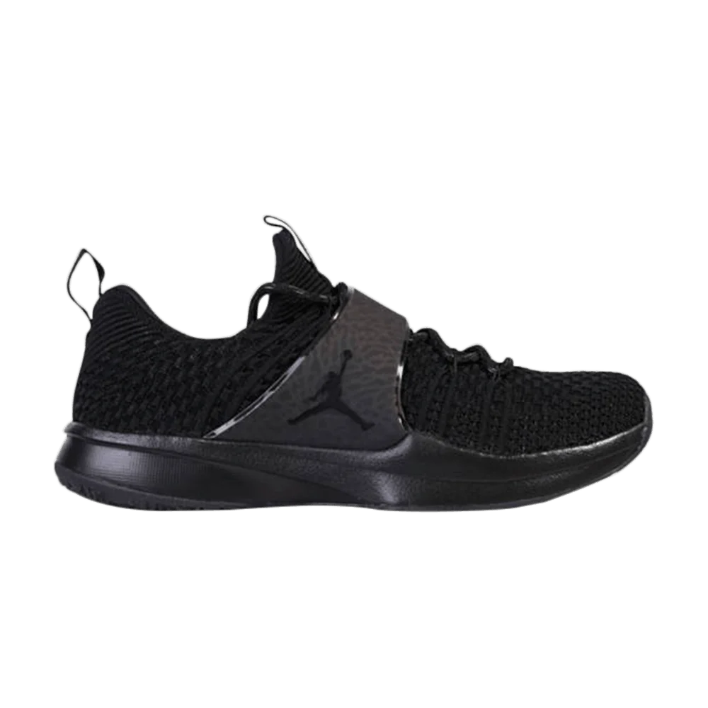 Krossovki-Air-Jordan-Trainer-2-Flyknit-Triple-Black