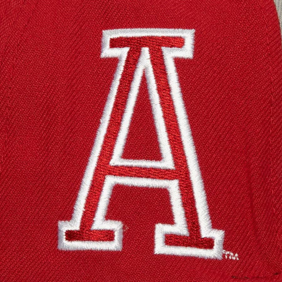 Бейсболка Mitchell & Ness Crimson Alabama Crimson Tide Retro Sport Vintage Snapback Hat