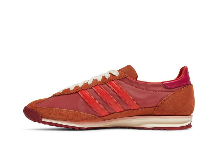 Кроссовки Wales Bonner x adidas SL72 'Trace Pink Maroon'