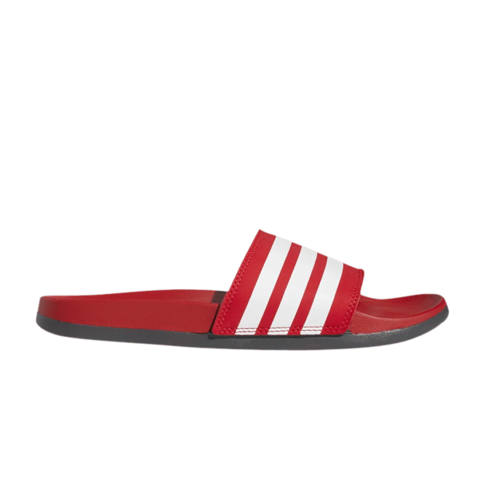 Adidas-Adilette-Comfort-Slides-Scarlet-White