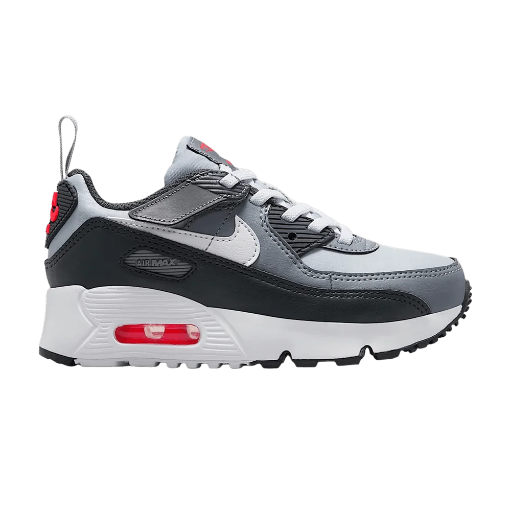 Кроссовки Nike Air Max 90 EasyOn PS 'Wolf Grey/Cool Grey/Anthracite/White'