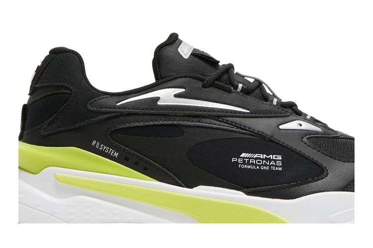 Кроссовки Mercedes F1 x Puma RS Fast Motorsport 'Black Energy Yellow'