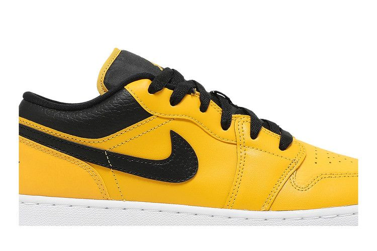Кроссовки Air Jordan 1 Low GS 'University Gold Black'