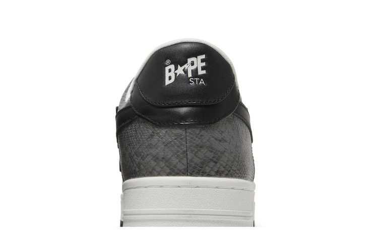 Кроссовки Bapesta 'Black Snakeskin'