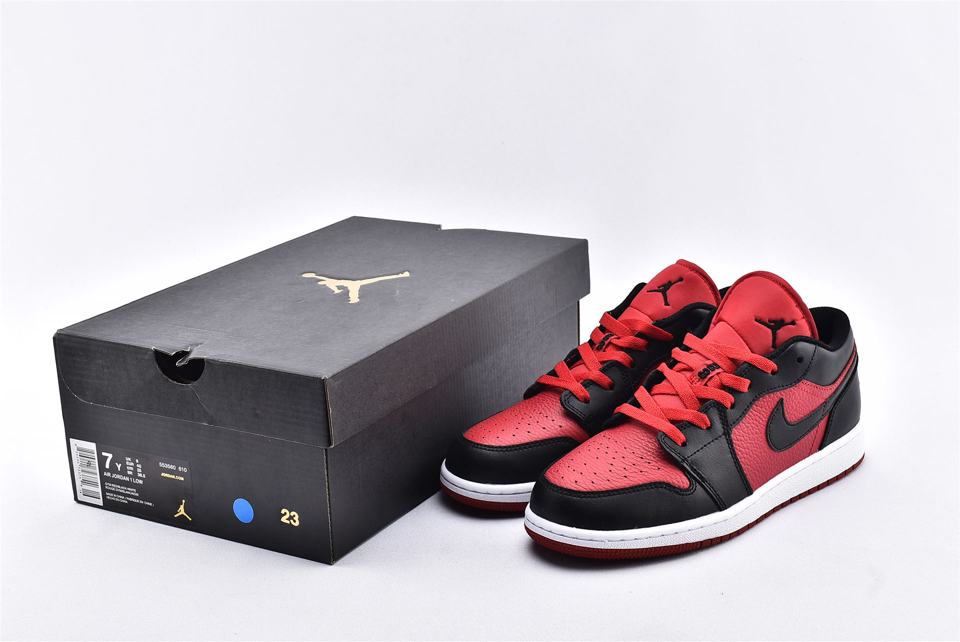Air-Jordan-1-Low-BG-Gym-Red-Black-10