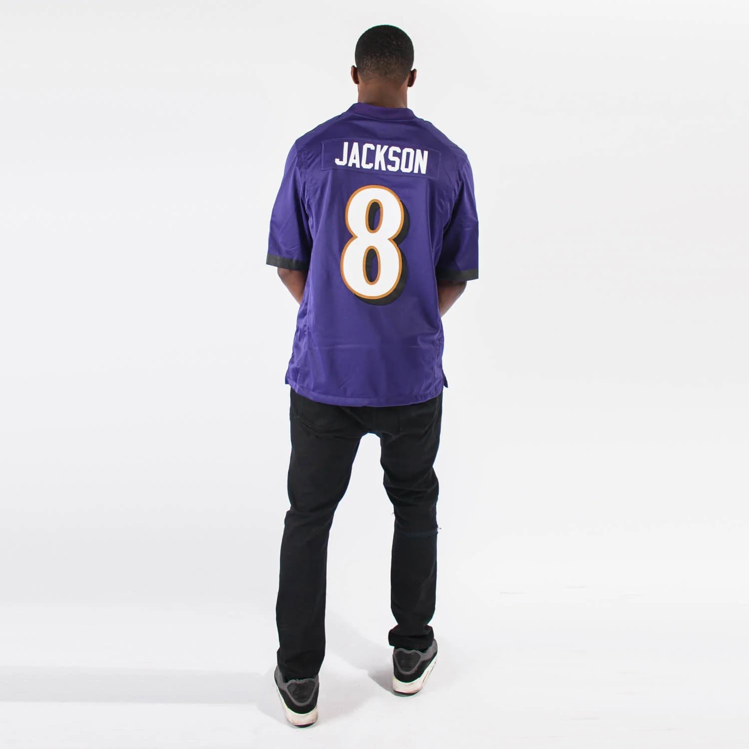Футболка Nike Lamar Jackson Baltimore Ravens Home NFL Limited Jersey