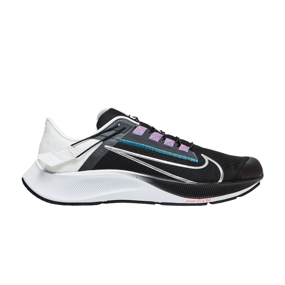 Кроссовки Nike Air Zoom Pegasus 38 FlyEase 'Black Metallic Silver'