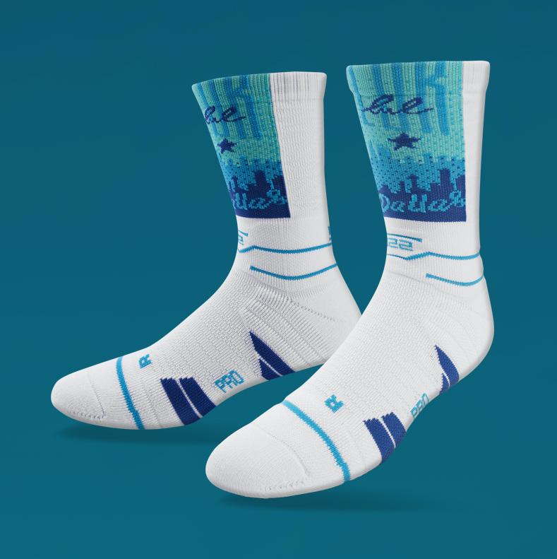 Спортивные носки Ehot Supernova Mavericks Doncic Crew Socks