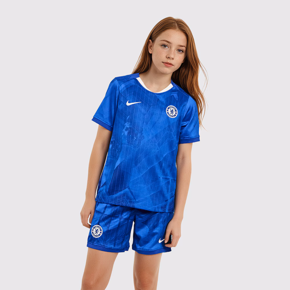 Детская футбольная форма Chelsea Nike Home Stadium MiniKit 2025-26