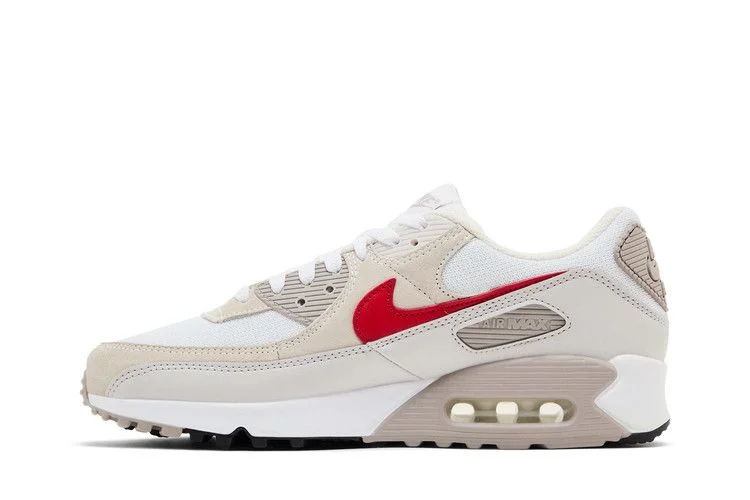 Кроссовки Nike Air Max 90 'Summit White University Red'