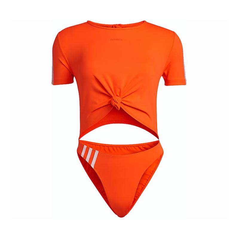 Спортивный купальник adidas Ivy Park Knot Swimsuit Solar Orange