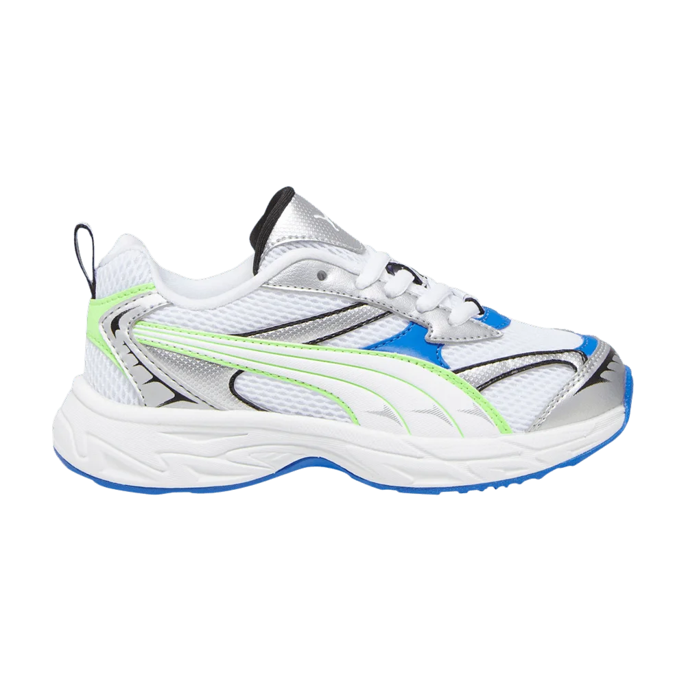 Krossovki-Puma-Morphic-Little-Kid-White-Ultra-Blue