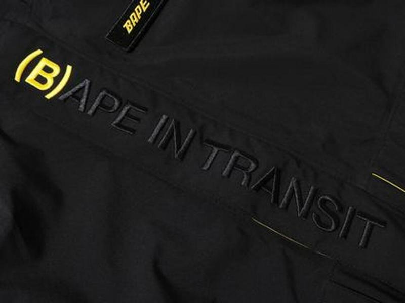 Парка BAPE 2Layer Shark Parka Black