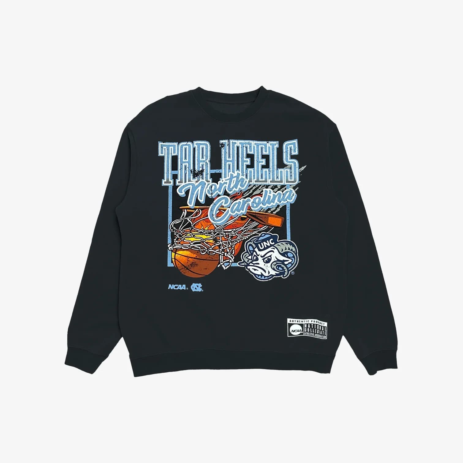 USL-University-Of-North-Carolina-Tar-Heels-Fire-Ball-NCAA-Crew-Neck-Jumper-1