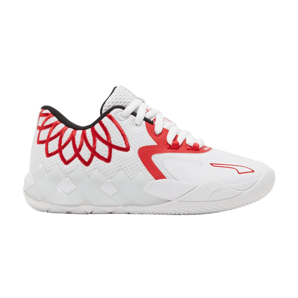 Кроссовки Puma MB.01 Lo Jr 'Team Colors - White High Risk Red'
