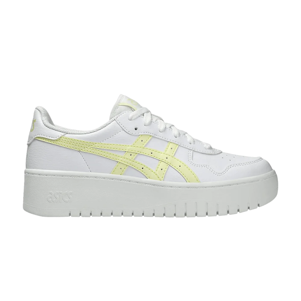 Krossovki-ASICS-Wmns-Japan-S-PF-White-Soft-Yellow