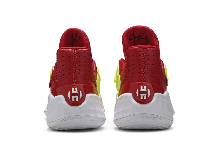 Кроссовки Adidas Harden Vol. 4 DP 'Red Solar Yellow'