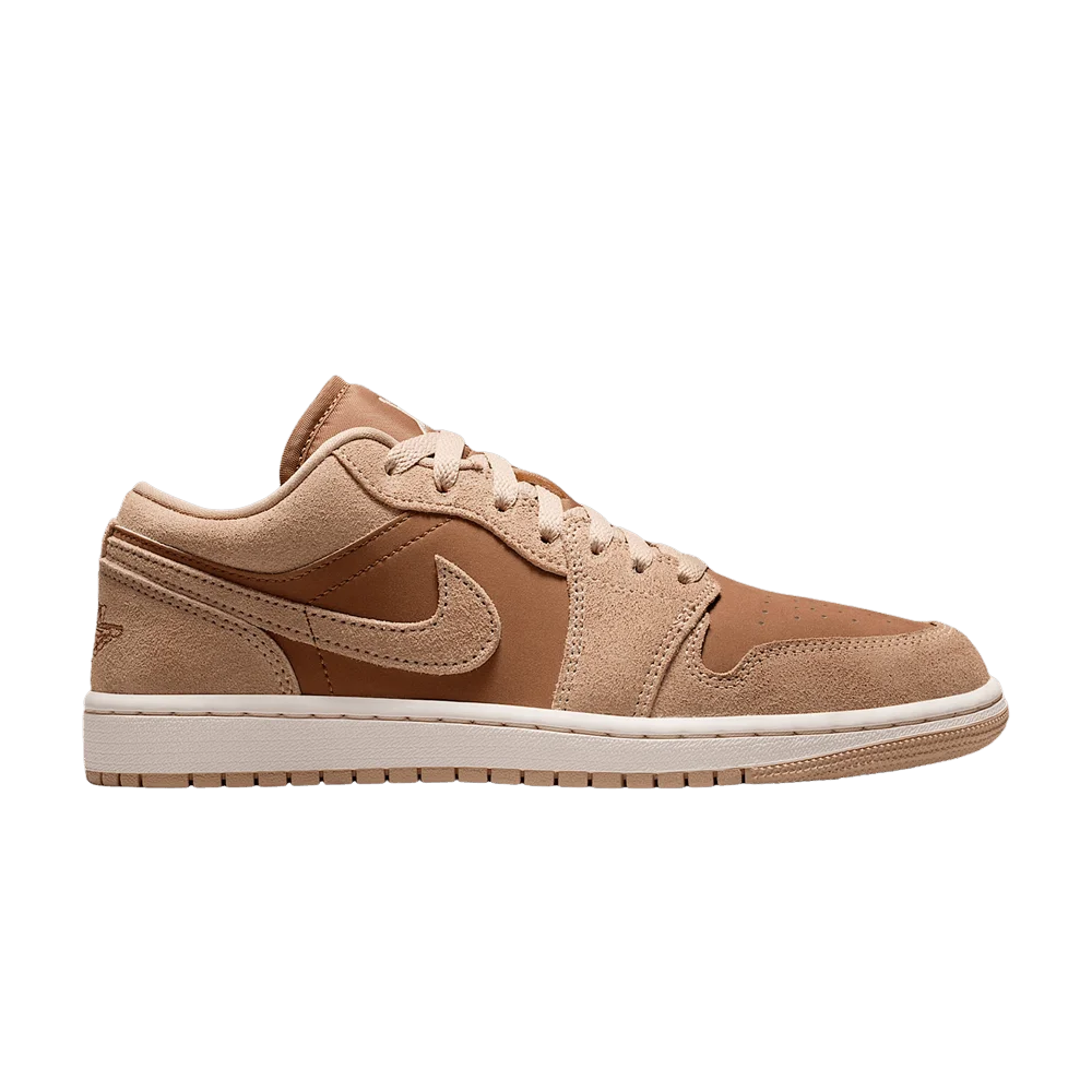 Krossovki-Wmns-Air-Jordan-1-Low-Legend-Medium-Brown-Chalk