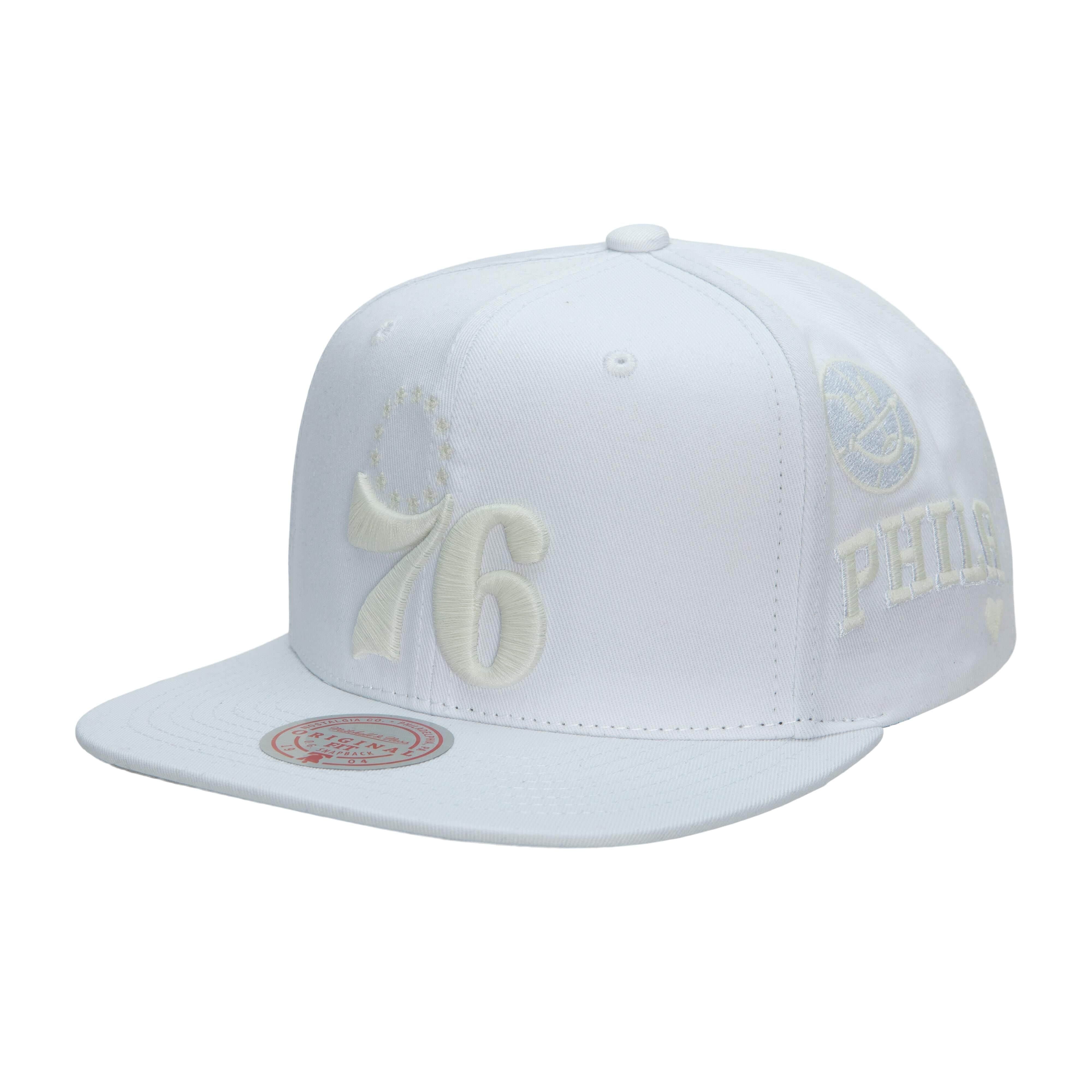 Бейсболка Mitchell & Ness UV Reactive Snapback Philadelphia 76ers