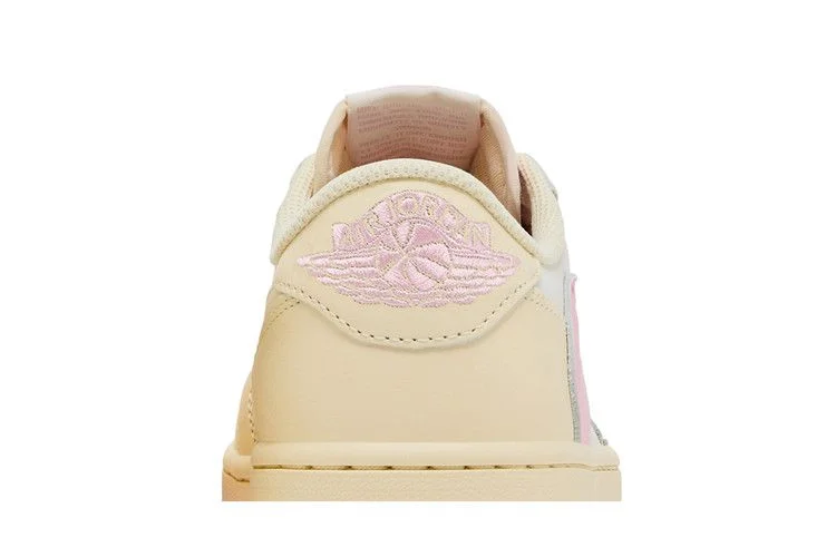 Кроссовки Travis Scott x Air Jordan 1 Retro Low OG 'Shy Pink'