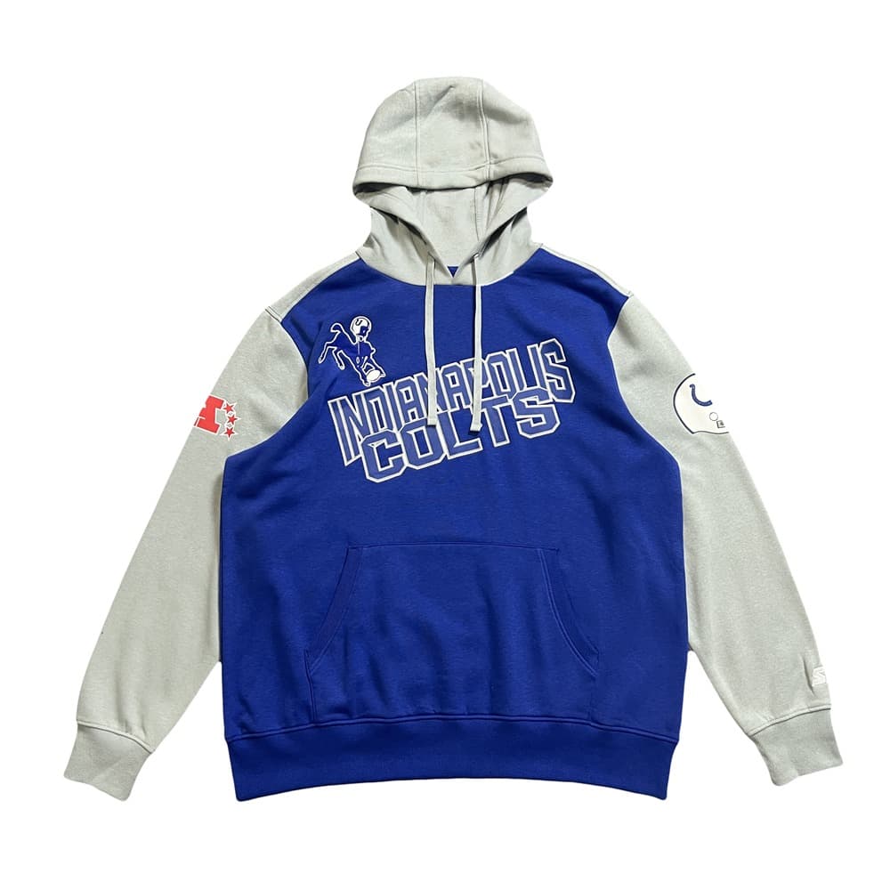Худи Starter NFL Colts Blue Gray Hoodie