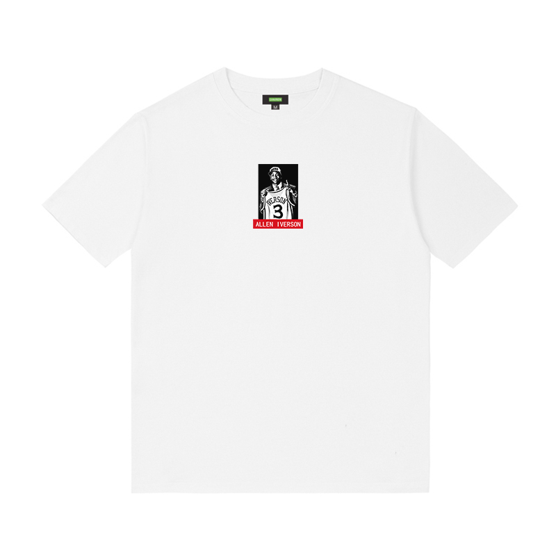 Футболка 2020 Kalan Allen Iverson 3 Memorial Tee White