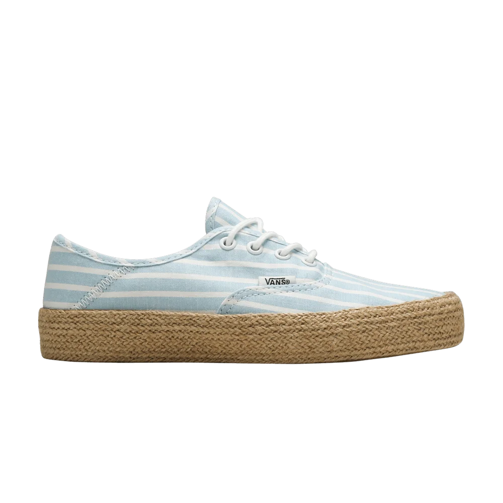 Кроссовки Vans Wmns Slip_On Espadrille 'Alaskan Blue'
