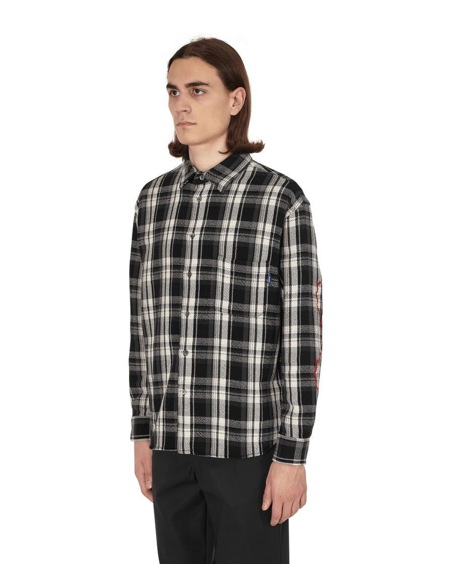 Рубашка Awake Heavyweight Barbed Wire Flannel Black