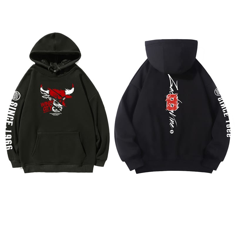 Толстовка DPOY inked Chicago Bulls LaVine Hoodie