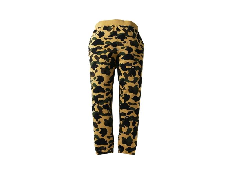 Спортивные штаны BAPE 1st Camo Sweatpants (SS21) Yellow
