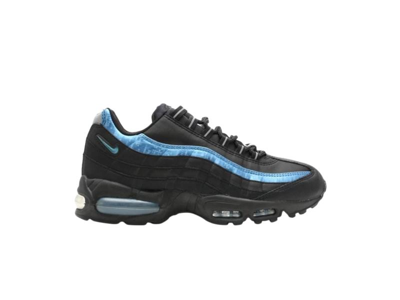 Кроссовки Nike Air Max 95 Black Coast Metallic Silver