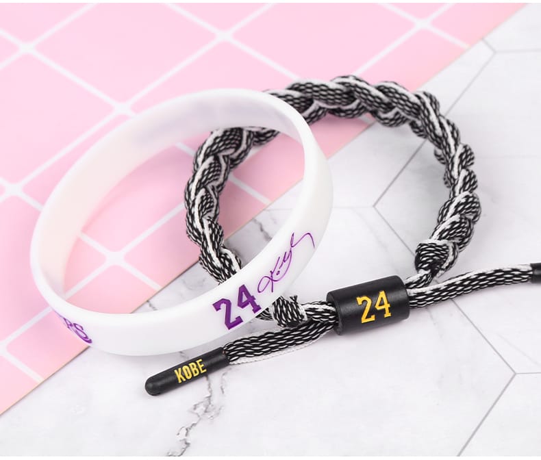 Набор браслетов Jinduo Kobe Logo Glow 5 Bracelet Set