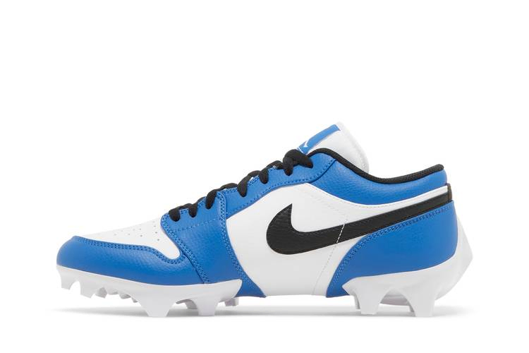 Кроссовки Air Jordan 1 Low TD Cleat 'White Black Royal'