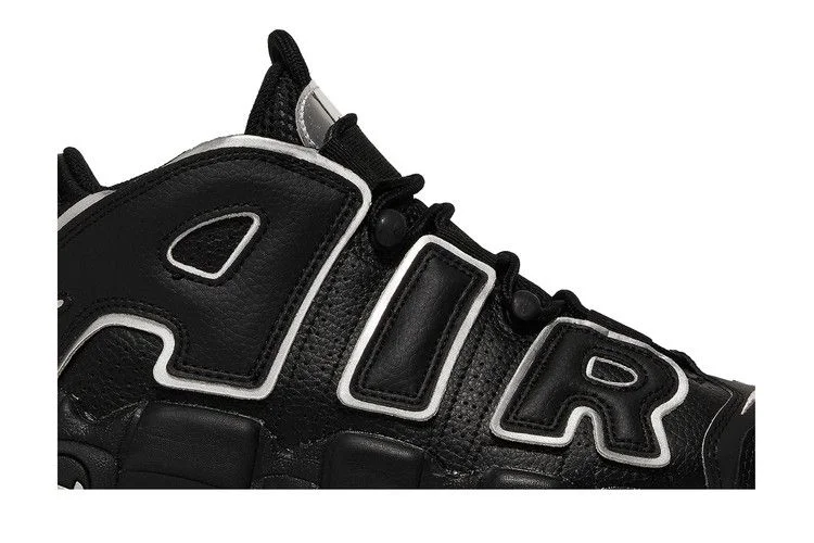 Кроссовки Nike Wmns Air More Uptempo 'Black Metallic Silver'