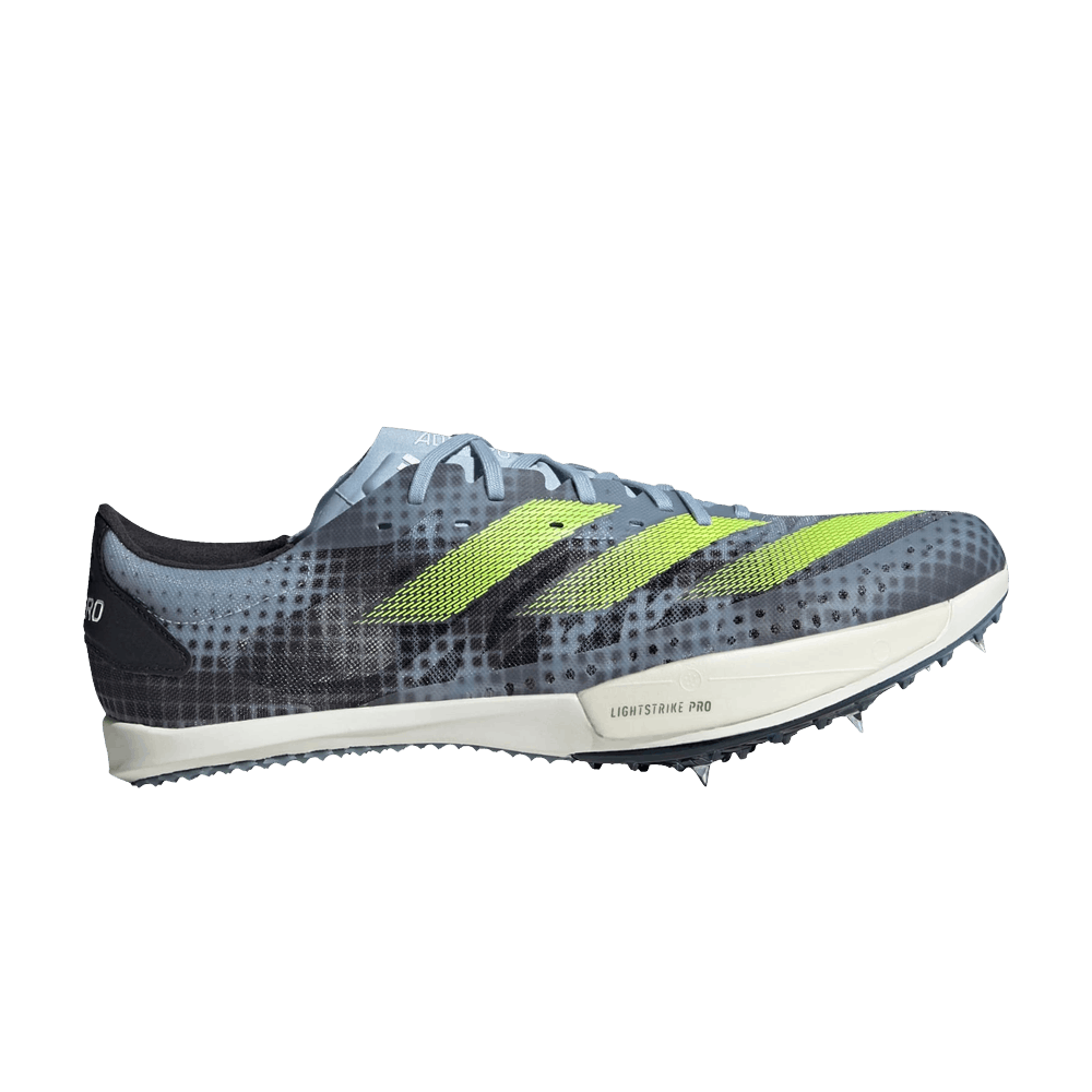Кроссовки Adidas Adizero Ambition 'Wonder Blue Lucid Lemon'
