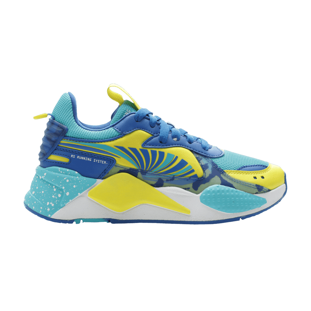 Кроссовки Puma RS-X Hard Drive Jr 'Blue Yellow'