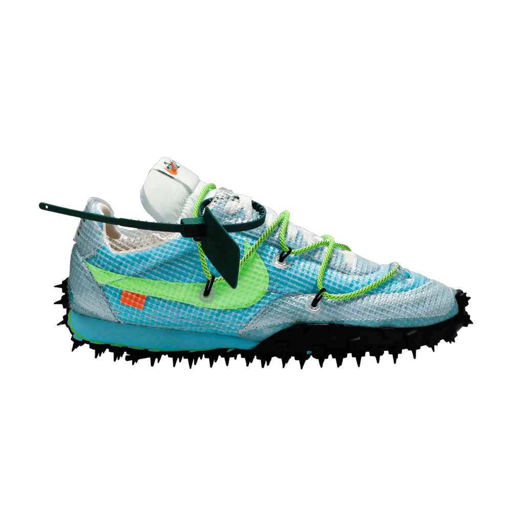 Кроссовки Off-White x Nike Wmns Waffle Racer 'Vivid Sky'