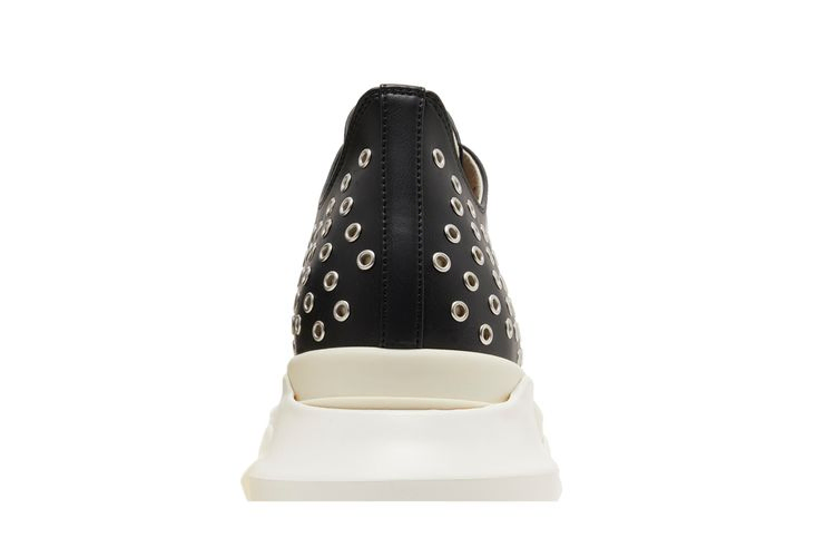 Кроссовки Rick Owens EDFU DRKSHDW Vegan Leather Eyelet Abstract Low 'Black Milk'