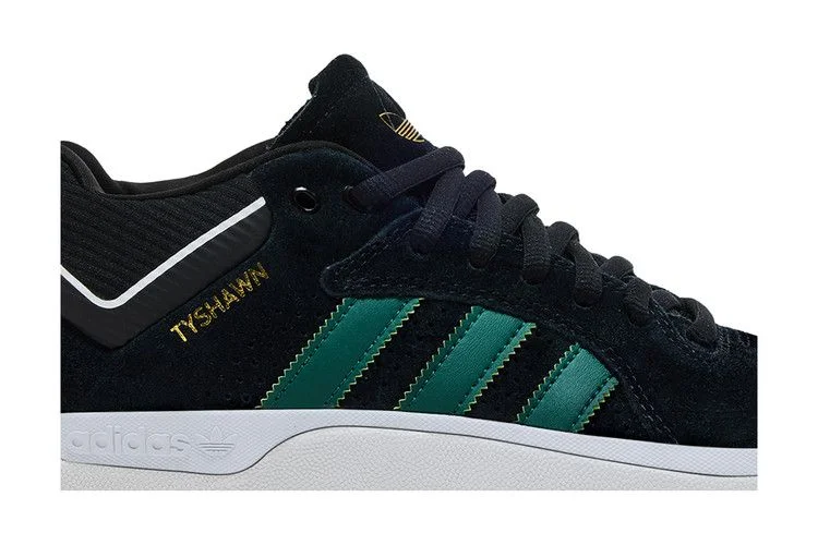 Кроссовки adidas Tyshawn 'Black Collegiate Green'