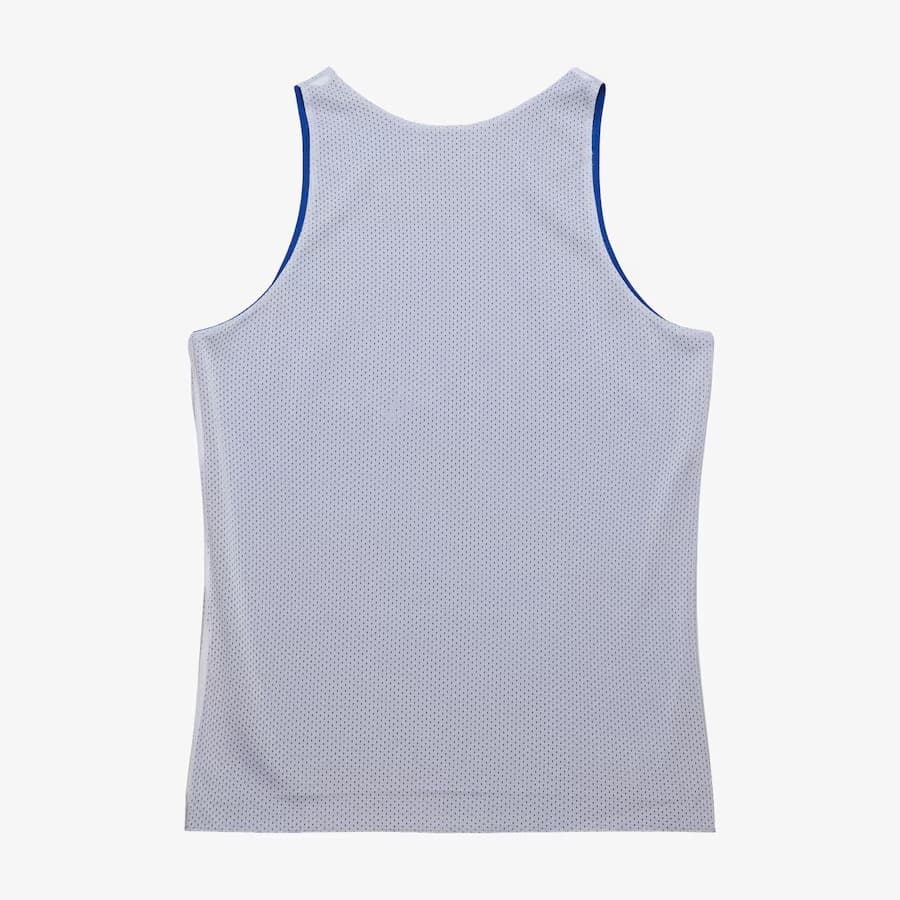 Майка Mitchell & Ness Blue Orlando Magic Vintage Logo Mesh Practice Tank Top