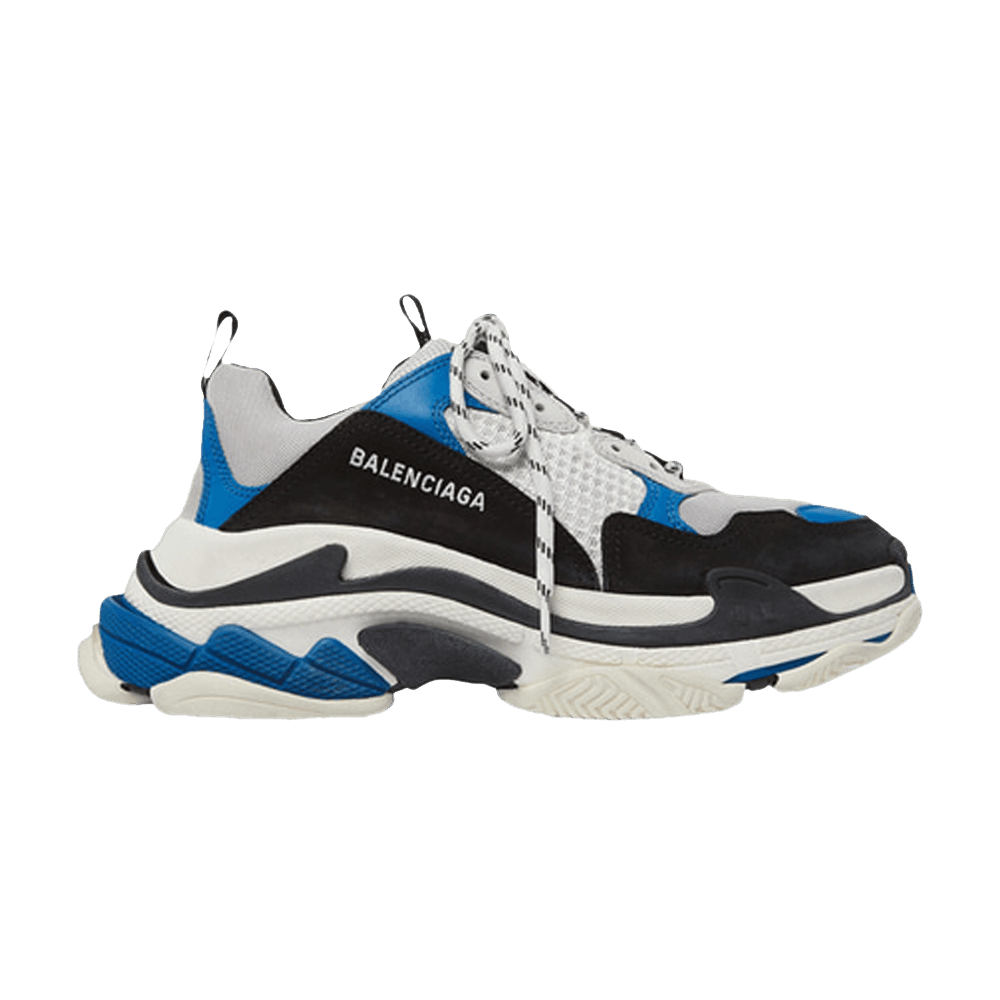 Кроссовки Balenciaga Triple S Sneaker 'Black Blue White'